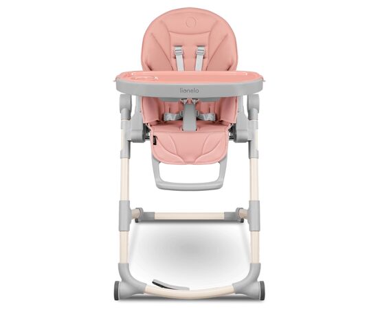 Стульчик для кормления Lionelo Cora Bubblegum (LO-CORA BUBBLEGUM), изображение 3 Стульчик для кормления Lionelo Cora Bubblegum (LO-CORA BUBBLEGUM), изображение 3