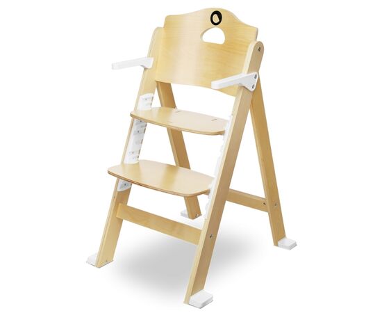 Стульчик для кормления Lionelo Floris White Natural (LO-FLORIS WHITE NATURAL), изображение 2 Стульчик для кормления Lionelo Floris White Natural (LO-FLORIS WHITE NATURAL), изображение 2