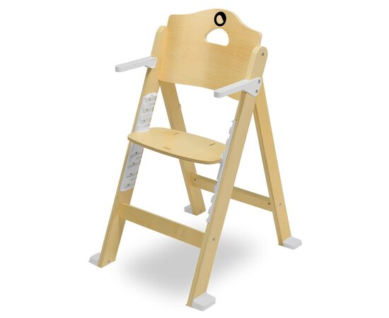 Стульчик для кормления Lionelo Floris White Natural (LO-FLORIS WHITE NATURAL), изображение 3 Стульчик для кормления Lionelo Floris White Natural (LO-FLORIS WHITE NATURAL), изображение 3