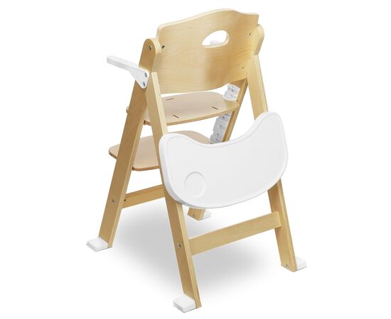 Стульчик для кормления Lionelo Floris White Natural (LO-FLORIS WHITE NATURAL), изображение 4 Стульчик для кормления Lionelo Floris White Natural (LO-FLORIS WHITE NATURAL), изображение 4