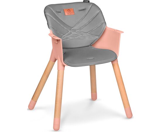 Стульчик для кормления Lionelo Koen pink rose (LO-KOEN PINK ROSE), изображение 7 Стульчик для кормления Lionelo Koen pink rose (LO-KOEN PINK ROSE), изображение 7