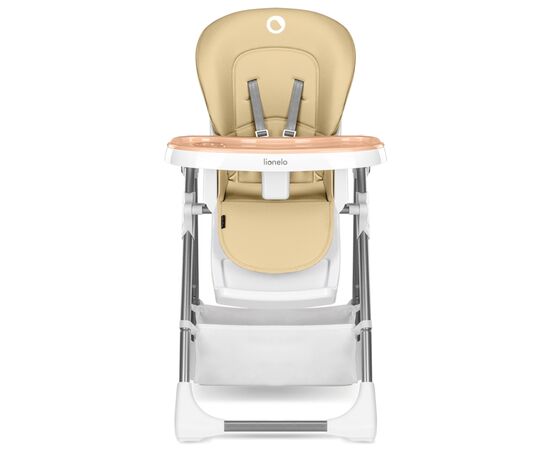 Стульчик для кормления Lionelo Linn Plus Beige (LO-LINN PLUSBEIGE), изображение 2 Стульчик для кормления Lionelo Linn Plus Beige (LO-LINN PLUSBEIGE), изображение 2