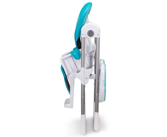 Стульчик для кормления Lionelo Linn Plus Turquoise (LO-LINN PLUS TURQUOISE), изображение 5 Стульчик для кормления Lionelo Linn Plus Turquoise (LO-LINN PLUS TURQUOISE), изображение 5