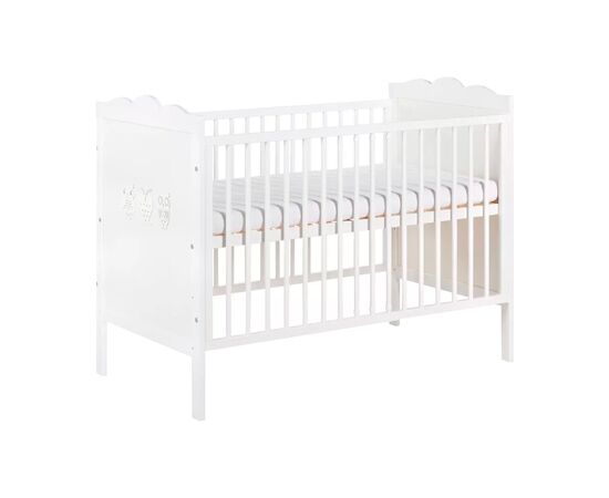 Ліжечко Klups Marsell 120 х 60 см Біле (MARSELL3)