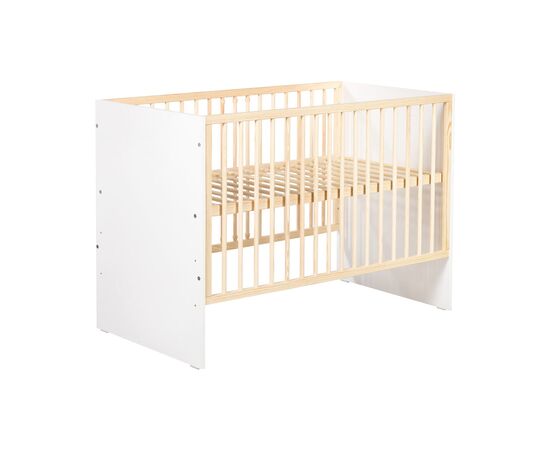 Кроватка Klups Willy 120 х 60 см Белая/Сосна (WILLY1)