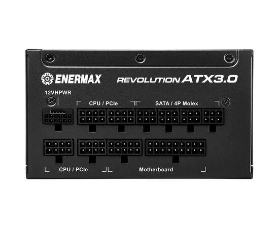 Блок питания Enermax 1000W REVOLUTION ATX3.0 (ERA1000EWT), изображение 6 Блок питания Enermax 1000W REVOLUTION ATX3.0 (ERA1000EWT), изображение 6