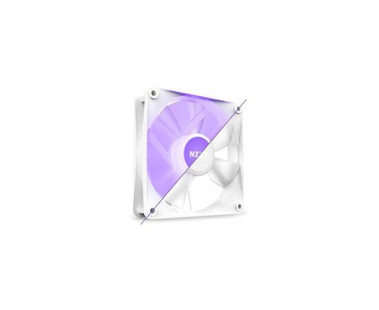 Кулер для корпуса NZXT F140RGB (RF-C14SF-W1), изображение 7 Кулер для корпуса NZXT F140RGB (RF-C14SF-W1), изображение 7