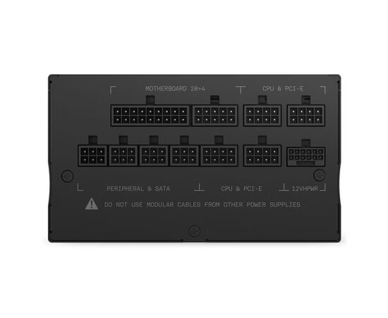 Блок питания NZXT 1200W C Series (PA-2G1BB-EU), изображение 4 Блок питания NZXT 1200W C Series (PA-2G1BB-EU), изображение 4