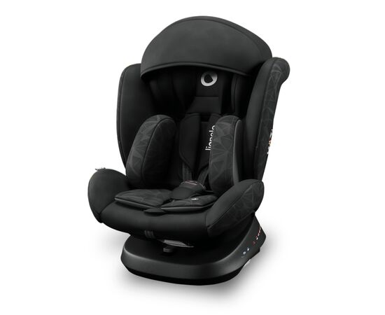 Автокресло Lionelo Bastiaan One 0-36 кг Black Onyx (чорна база) (LO-BASTIAAN ONE BLACK ONYX), изображение 2 Автокресло Lionelo Bastiaan One 0-36 кг Black Onyx (чорна база) (LO-BASTIAAN ONE BLACK ONYX), изображение 2