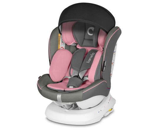 Автокресло Lionelo Bastiaan One 0-36 кг Pink Baby (LO-BASTIAAN ONE PINK BABY), изображение 2