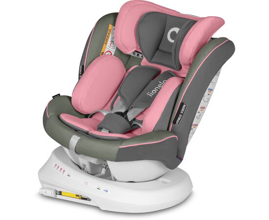 Автокрісло Lionelo Bastiaan Pink Baby (LO-BASTIAAN PINK BABY), зображення 2 Автокрісло Lionelo Bastiaan Pink Baby (LO-BASTIAAN PINK BABY), зображення 2