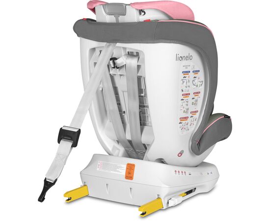 Автокрісло Lionelo Bastiaan Pink Baby (LO-BASTIAAN PINK BABY), зображення 9 Автокрісло Lionelo Bastiaan Pink Baby (LO-BASTIAAN PINK BABY), зображення 9