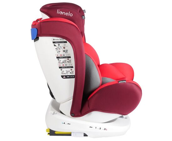 Автокресло Lionelo Bastiaan Red (LO-BASTIAAN RED), изображение 5 Автокресло Lionelo Bastiaan Red (LO-BASTIAAN RED), изображение 5