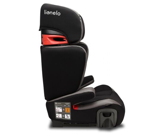 Автокресло Lionelo Hugo Grey (LO-HUGO LETHER GREY), изображение 5 Автокресло Lionelo Hugo Grey (LO-HUGO LETHER GREY), изображение 5