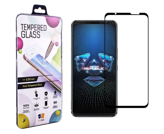 Стекло защитное Drobak Asus ROG Phone 5 (Black) (474756) (474756)