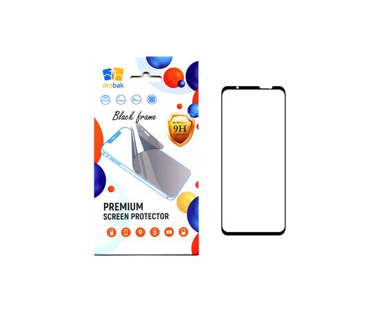 Стекло защитное Drobak Asus ROG Phone 5s (Black) (616151) (616151)