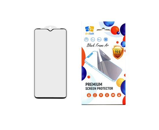 Стекло защитное Drobak Motorola Moto E13 Black Frame A+ (535302) (535302)