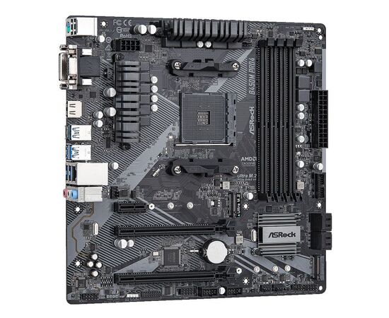 Материнская плата ASRock B450M PRO4 R2.0, изображение 4 Материнская плата ASRock B450M PRO4 R2.0, изображение 4