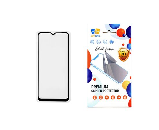 Стекло защитное Drobak ZTE Blade A52 (Black) (505092) (505092)
