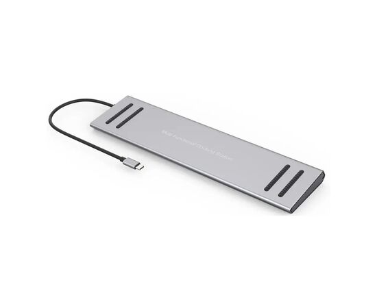 Порт-репликатор XoKo 14-in-1 Dock USB-C (HDMI/VGA/USB3.0/.../USB-C PD/RJ45/..) (XK-AC1400-SL), изображение 4 Порт-репликатор XoKo 14-in-1 Dock USB-C (HDMI/VGA/USB3.0/.../USB-C PD/RJ45/..) (XK-AC1400-SL), изображение 4