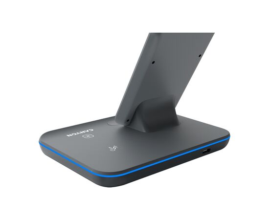 Зарядное устройство Canyon WS-303, 3in1 Wireless Dark Grey (CNS-WCS303DG), изображение 4 Зарядное устройство Canyon WS-303, 3in1 Wireless Dark Grey (CNS-WCS303DG), изображение 4