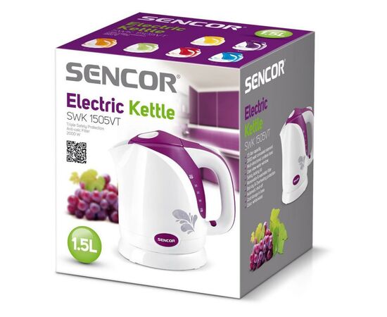 Электрочайник Sencor SWK 1505 VT (SWK1505VT), изображение 2
