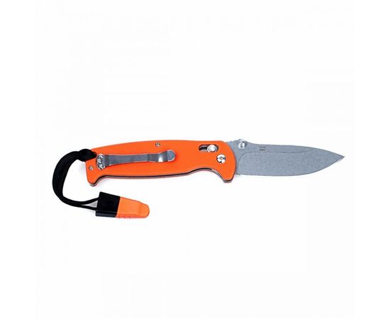 Нож Ganzo G7412-WS оранжевый (G7412-OR-WS), изображение 2 Нож Ganzo G7412-WS оранжевый (G7412-OR-WS), изображение 2