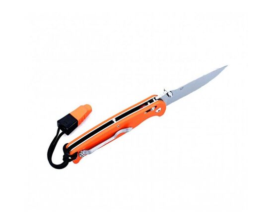 Нож Ganzo G7412-WS оранжевый (G7412-OR-WS), изображение 5 Нож Ganzo G7412-WS оранжевый (G7412-OR-WS), изображение 5