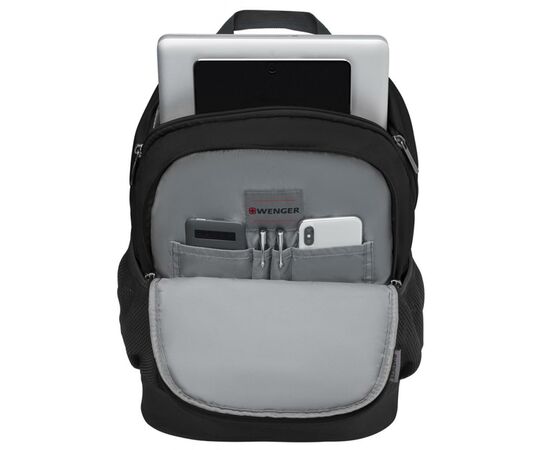 Рюкзак для ноутбука Wenger 16" Quadma, Black (610202), зображення 3 Рюкзак для ноутбука Wenger 16" Quadma, Black (610202), зображення 3