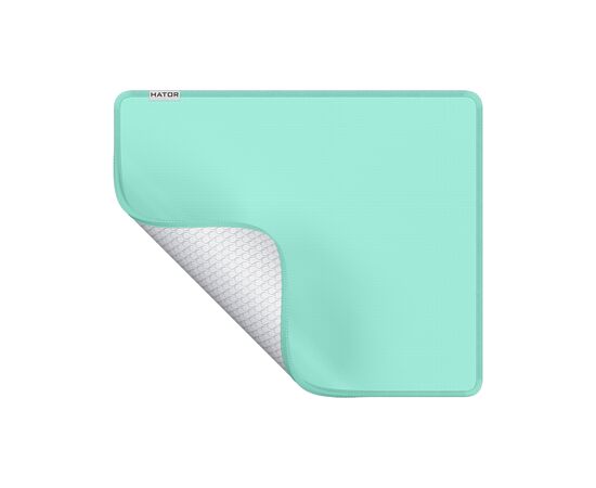 Коврик для мышки Hator Tonn Evo M Mint (HTP-025), изображение 4 Коврик для мышки Hator Tonn Evo M Mint (HTP-025), изображение 4