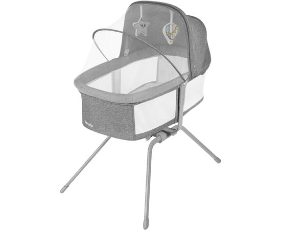 Ліжечко Lionelo приставне Malin Grey Stone (LO-MALIN GREY STONE)