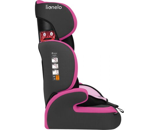 Автокрісло Lionelo Levi One Candy Pink (LO-LEVI ONE CANDY PINK), зображення 4