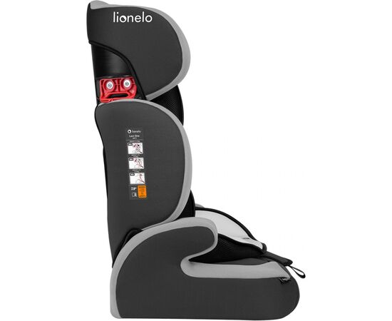 Автокресло Lionelo Levi One Grey (LO-LEVI ONE GREY), изображение 4 Автокресло Lionelo Levi One Grey (LO-LEVI ONE GREY), изображение 4