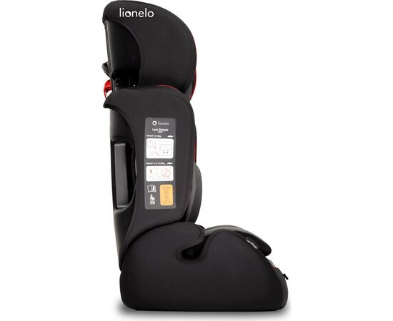 Автокрісло Lionelo Levi Simple Sporty Black (LO-LEVI SIMPLE SPORTY BLACK), зображення 4 Автокрісло Lionelo Levi Simple Sporty Black (LO-LEVI SIMPLE SPORTY BLACK), зображення 4
