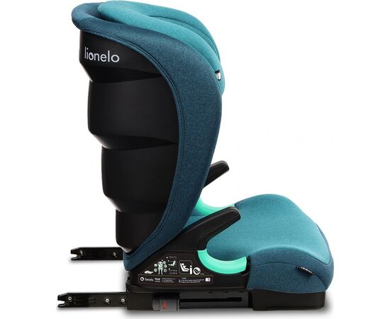 Автокресло Lionelo Neal 15-36 кг Green Turquoise (LO-NEAL GREEN TURQUOISE), изображение 4 Автокресло Lionelo Neal 15-36 кг Green Turquoise (LO-NEAL GREEN TURQUOISE), изображение 4