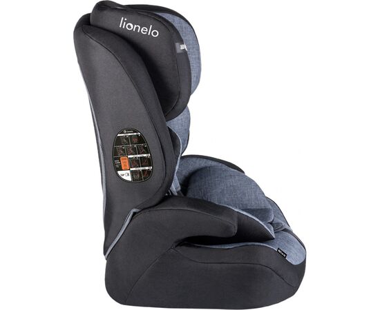 Автокресло Lionelo Nico 9-36 кгBlack (LO-NICO BLACK), изображение 4 Автокресло Lionelo Nico 9-36 кгBlack (LO-NICO BLACK), изображение 4