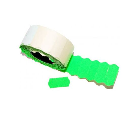 Етикет-стрічка Aurika 26х12 green (2612G)