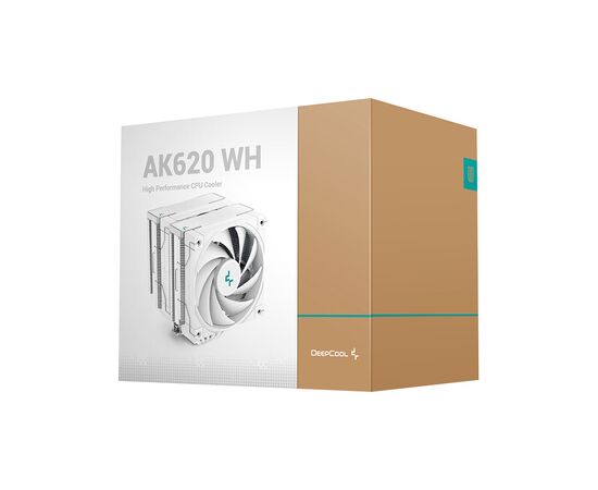 Кулер для процессора Deepcool AK620 WHITE, изображение 8 Кулер для процессора Deepcool AK620 WHITE, изображение 8