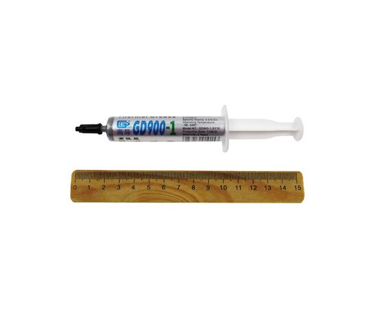 Термопаста GD GD900-1 15г (GD900-1-SY15), изображение 4 Термопаста GD GD900-1 15г (GD900-1-SY15), изображение 4