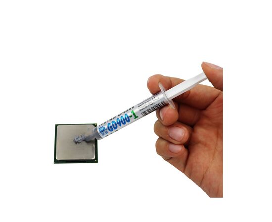 Термопаста GD GD900-1 3г (GD900-1-SY3), изображение 3 Термопаста GD GD900-1 3г (GD900-1-SY3), изображение 3
