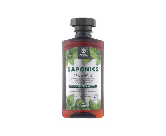 Шампунь Farmona Saponics Крапива и сапонария 330 мл (5900117007921)