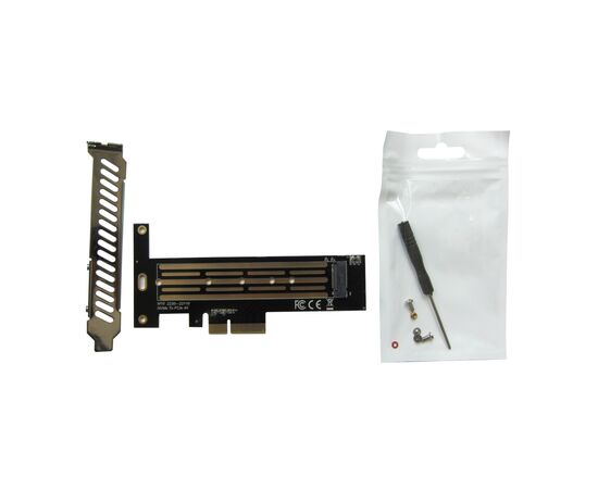 Контролер Dynamode M.2 SSD NVMe M-Key to PCI-E 3.0 x4/ x8/ x16, full profile br (PCI-Ex4- M.2 M-key), зображення 7 Контролер Dynamode M.2 SSD NVMe M-Key to PCI-E 3.0 x4/ x8/ x16, full profile br (PCI-Ex4- M.2 M-key), зображення 7