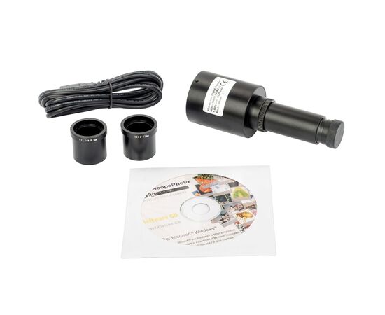 Цифровая камера для микроскопа Sigeta MDC-140BW CCD (чорно-біла) (48140), изображение 3 Цифровая камера для микроскопа Sigeta MDC-140BW CCD (чорно-біла) (48140), изображение 3