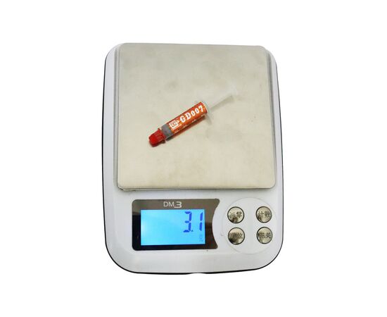 Термопаста GD GD007 1г (GD007-SSY1), изображение 3 Термопаста GD GD007 1г (GD007-SSY1), изображение 3