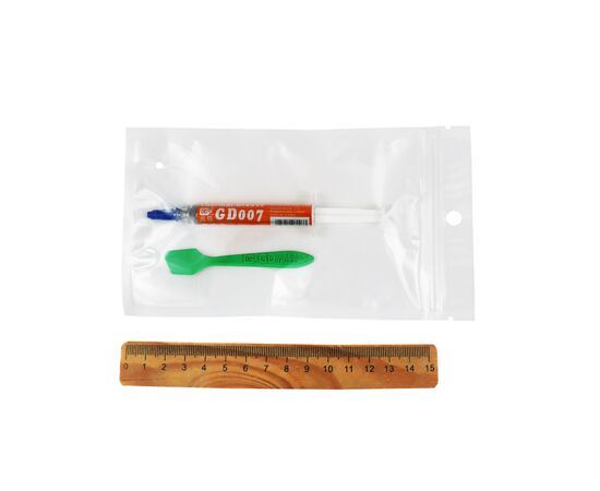 Термопаста GD GD007 3г (GD007-BA3), изображение 7 Термопаста GD GD007 3г (GD007-BA3), изображение 7