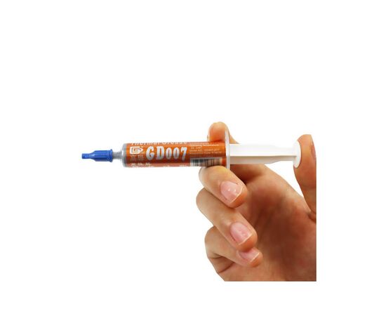Термопаста GD GD007 7г (GD007-BA7), изображение 5 Термопаста GD GD007 7г (GD007-BA7), изображение 5