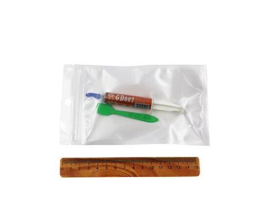 Термопаста GD GD007 7г (GD007-BA7), изображение 7 Термопаста GD GD007 7г (GD007-BA7), изображение 7