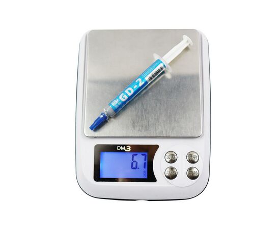 Термопаста GD GD-2 3г (GD-2-SY3), изображение 3 Термопаста GD GD-2 3г (GD-2-SY3), изображение 3