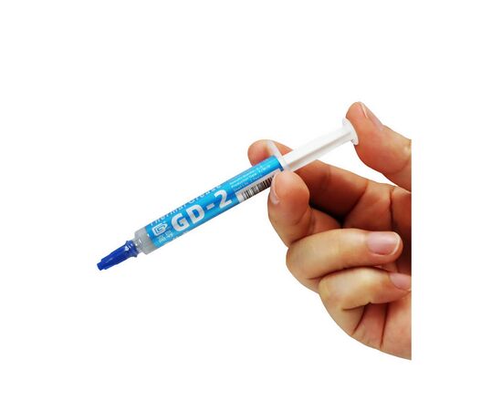 Термопаста GD GD-2 3г (GD-2-SY3), изображение 5 Термопаста GD GD-2 3г (GD-2-SY3), изображение 5