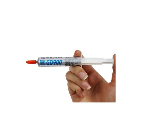 Термопаста GD GD900 15г (GD900-SY15), изображение 3 Термопаста GD GD900 15г (GD900-SY15), изображение 3